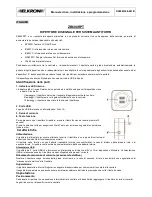 Preview for 1 page of Elkron ZB600RPT Installation, Programming And Functions Manual