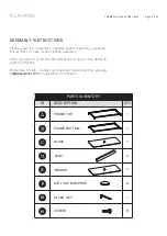 Предварительный просмотр 2 страницы ELLA+ROSS Truman Acrylic Coffee Table Assembly Instructions