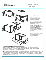 Preview for 3 page of Ella's Bubbles WALK IN BATHTUB S Series Owner'S Manual