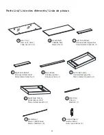 Preview for 4 page of Elle Decor 2968268 Assembly Instructions And Warranty Information