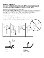 Preview for 6 page of Elle Decor 2968268 Assembly Instructions And Warranty Information