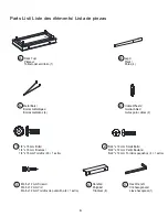 Preview for 4 page of Elle Decor DANI Assembly Instructions And Warranty Information