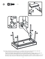 Preview for 5 page of Elle Decor DANI Assembly Instructions And Warranty Information