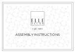 Предварительный просмотр 1 страницы Elle Decor FCTCLECCOC01 Assembly Instructions Manual