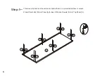 Preview for 6 page of Elle Decor FSDGSLOAKR01 Assembly Instructions Manual