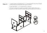 Предварительный просмотр 7 страницы Elle Decor FSDGSLOAKR01 Assembly Instructions Manual