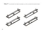 Предварительный просмотр 12 страницы Elle Decor FSDGSLOAKR01 Assembly Instructions Manual