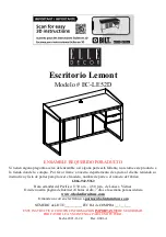 Предварительный просмотр 43 страницы Elle Decor Lemont EC-LE52D Assembly