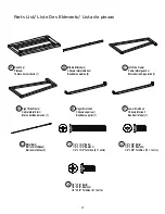 Preview for 4 page of Elle Decor Office DEPOT ALLIEL Assembly Instructions And Warranty Information