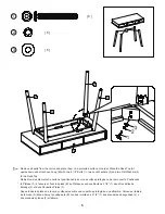 Preview for 5 page of Elle Decor Stara Assembly Instructions And Warranty Information