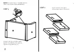 Предварительный просмотр 10 страницы Elle Decor Vallauris Outdoor Sofa Assembly Instructions Manual