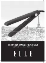 Preview for 1 page of Elle 8720039714397 Instruction Manual