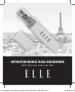 Preview for 1 page of Elle 8720039714472 Instruction Manual