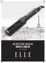 Preview for 1 page of Elle 92384 Instruction Manual