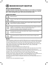 Предварительный просмотр 14 страницы Elle ACT928941617 Instruction Manual