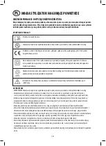 Предварительный просмотр 18 страницы Elle ACT928941617 Instruction Manual