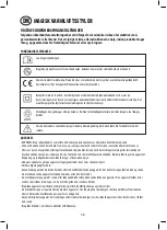 Предварительный просмотр 38 страницы Elle ACT928941617 Instruction Manual