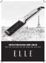 Elle ACT928981171 Instruction Manual preview