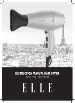 Preview for 1 page of Elle CO928941737 Instruction Manual