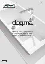 Предварительный просмотр 1 страницы ELLECI DOGMA 100 Use And Maintenance Handbook