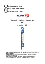 Preview for 1 page of Eller ELPHE1-00500 Operating Instructions Manual