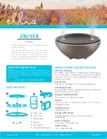 Preview for 1 page of Ellia ENLIVEN ARM-950 Quick Start Manual