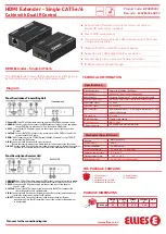 Предварительный просмотр 1 страницы Ellies BPHDMICK2 Manual