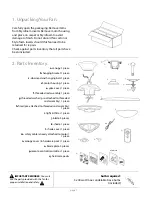 Предварительный просмотр 3 страницы Ellington ART52OB5 Installation Manual