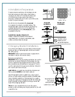 Предварительный просмотр 4 страницы Ellington CEN54BCH5 Installation Manual