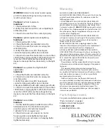 Preview for 10 page of Ellington E-BLD52ABZ5C3 Installation Manual