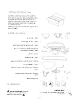 Предварительный просмотр 3 страницы Ellington Elevating Style E-BLD52AN5C1 Installation Manual