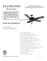 Предварительный просмотр 11 страницы Ellington Elevating Style E-BLD52AN5C1 Installation Manual