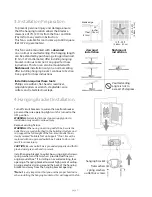 Предварительный просмотр 4 страницы Ellington Elevating Style ELN52AB5 Installation Manual