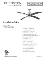 Ellington TRD60PLN4 Installation Manual preview
