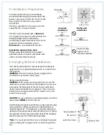 Предварительный просмотр 4 страницы Ellington TRI54BNK3 Installation Manual