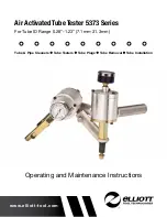 Elliott 5373 Series Operating And Maintenance Instructions Manual preview