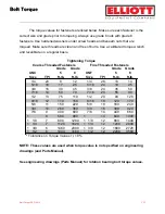 Preview for 172 page of Elliott E190 Operation And Maintenance Manual