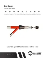 Elliott Soot Buster Operating And Maintenance Instructions Manual preview