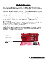 Preview for 19 page of Elliott SpeedCut SCT78 Operating And Maintenance Instructions Manual