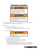 Preview for 31 page of Elliott SpeedCut SCT78 Operating And Maintenance Instructions Manual