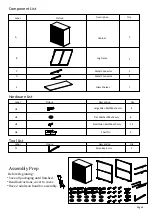 Предварительный просмотр 2 страницы ellos 1597644-01 Assembly Instructions