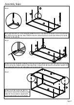 Предварительный просмотр 3 страницы ellos 1597644-01 Assembly Instructions