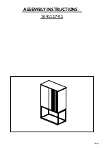 Предварительный просмотр 1 страницы ellos 1641117-01 Assembly Instructions