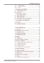 Preview for 4 page of Ellrona Comfort plus 2000 SC Operating Manual