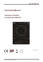 Preview for 37 page of Ellrona Comfort plus 2000 SC Operating Manual