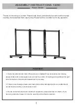 ELM 13090 Assembly Instructions предпросмотр