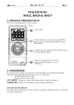 Preview for 2 page of Elma Instruments 25 User Manual