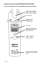 Предварительный просмотр 2 страницы Elma Instruments 2500A HandyAmp Manual