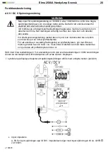 Предварительный просмотр 20 страницы Elma Instruments 2500A HandyAmp Manual