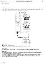 Предварительный просмотр 30 страницы Elma Instruments 2500A HandyAmp Manual